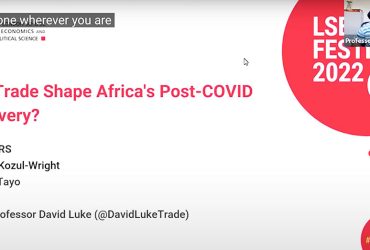 Can Trade Shape Africa’s Post-COVID Recovery?  – LSE Festival Online Event