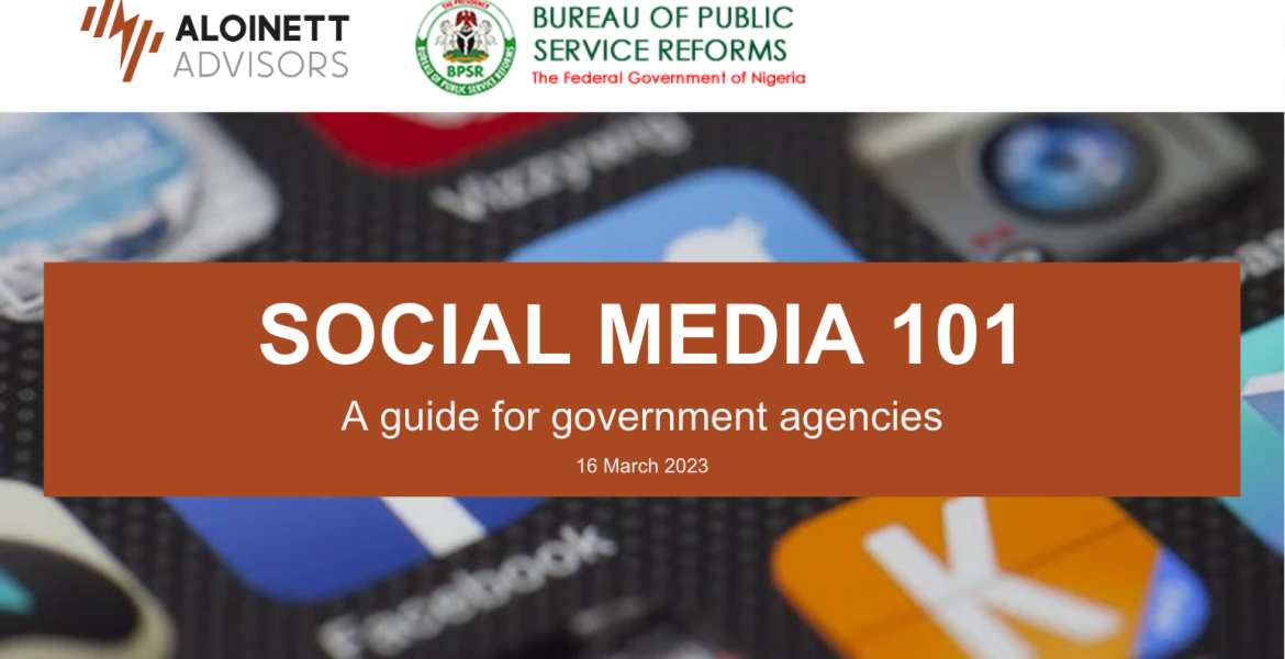 Social Media 101 for Government Agencies