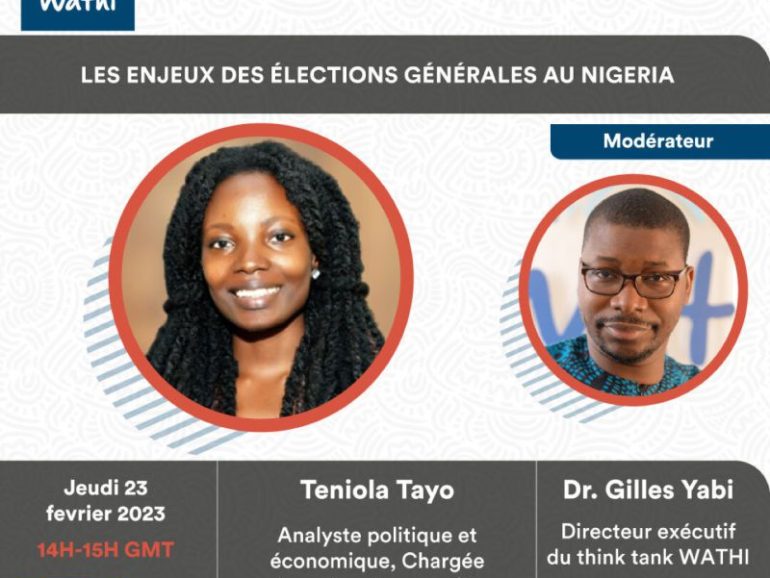 Les enjeux des élections générales au Nigeria – Dialogue de WATHI avec Teniola Tayo