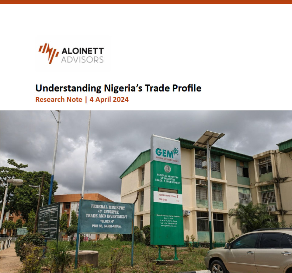 Research Note – Understanding Nigeria’s Trade Profile