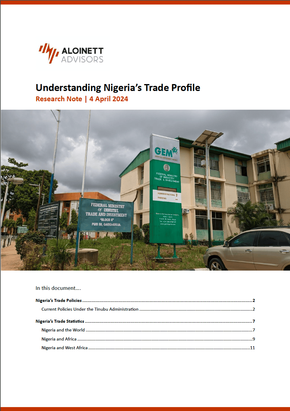 Understanding Nigeria’s Trade Profile